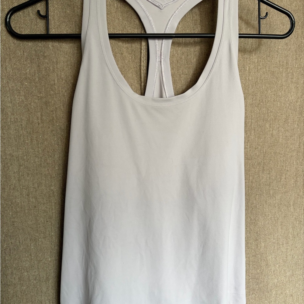 lululemon athletica White Racerback Tank